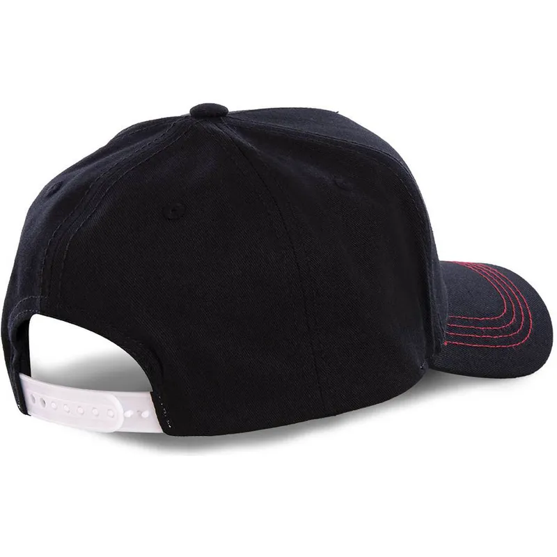 kasketter-buet-sort-snapback-knuckles-the-echidna-sonic-the-hedgehog-af-capslab
