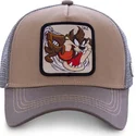 kasketter-buet-brun-snapback-diablo-tasmansk-djaevel-looney-tunes-af-capslab