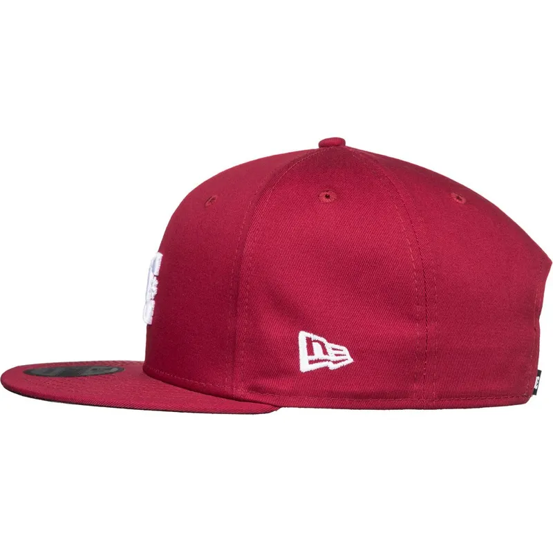 kasketter-flad-rod-snapback-af-dc-shoes