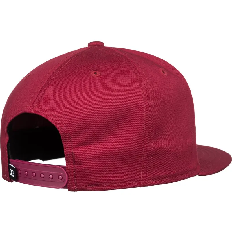 kasketter-flad-rod-snapback-af-dc-shoes