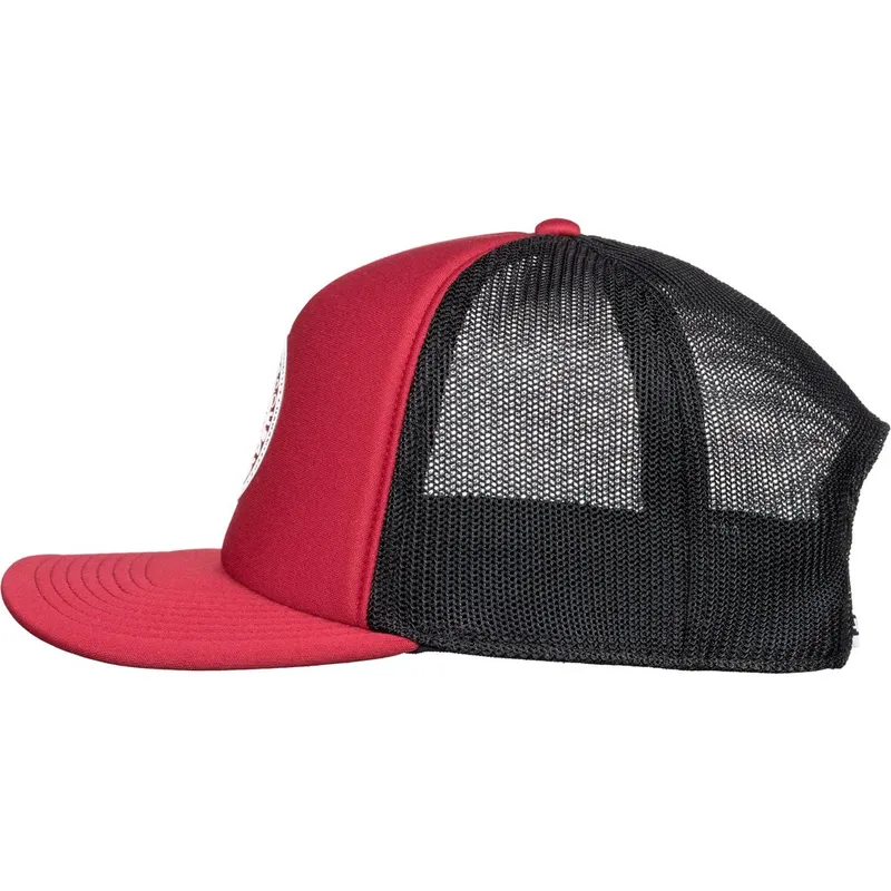 kasketter-buet-rod-snapback-af-dc-shoes