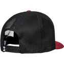 kasketter-buet-rod-snapback-af-dc-shoes