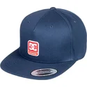 marinebla-flad-snapback-snapdragger-kasket-fra-dc-shoes