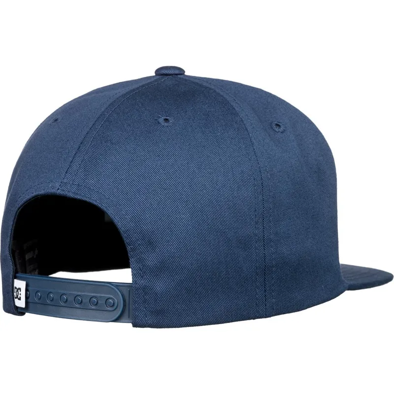 kasketter-flad-marinebla-snapback-af-dc-shoes