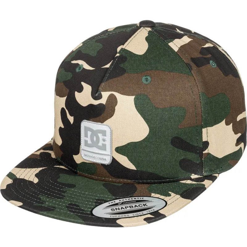 kasketter-flad-camouflage-snapback-af-dc-shoes