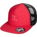 kasketter-buet-rod-snapback-af-dc-shoes