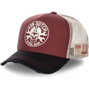 kasketter-buet-rod-snapback-af-von-dutch