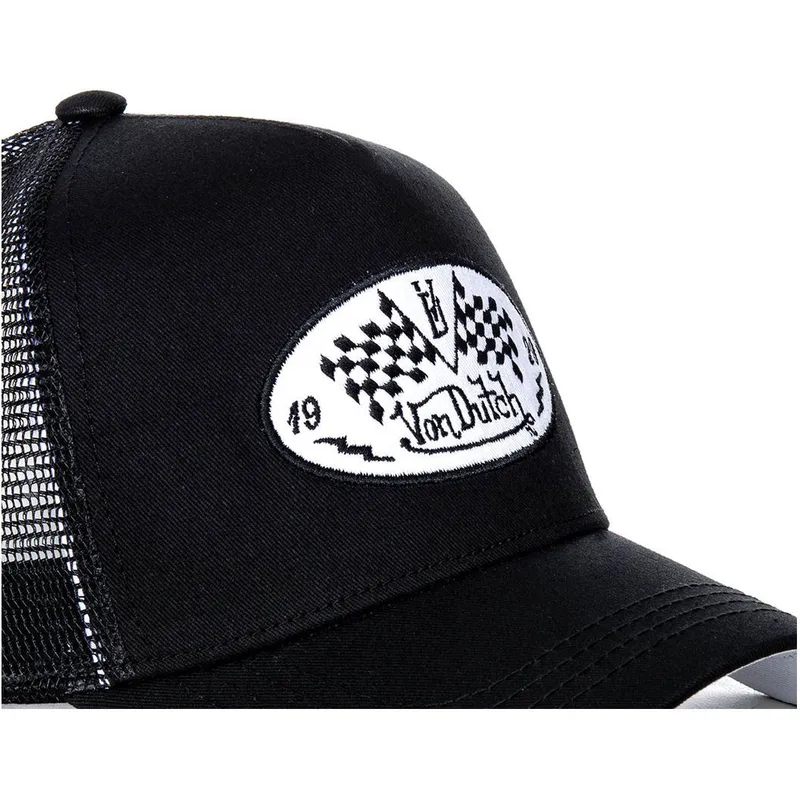 kasketter-buet-sort-snapback-af-von-dutch