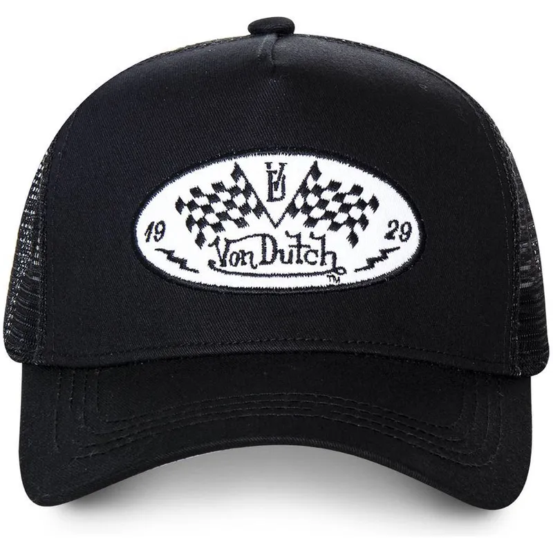 kasketter-buet-sort-snapback-af-von-dutch