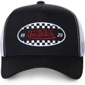 von-dutch-fin-bla-sort-og-hvid-trucker-kasket