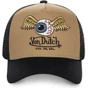 brun-og-sort-trucker-kasket-mou-fra-von-dutch
