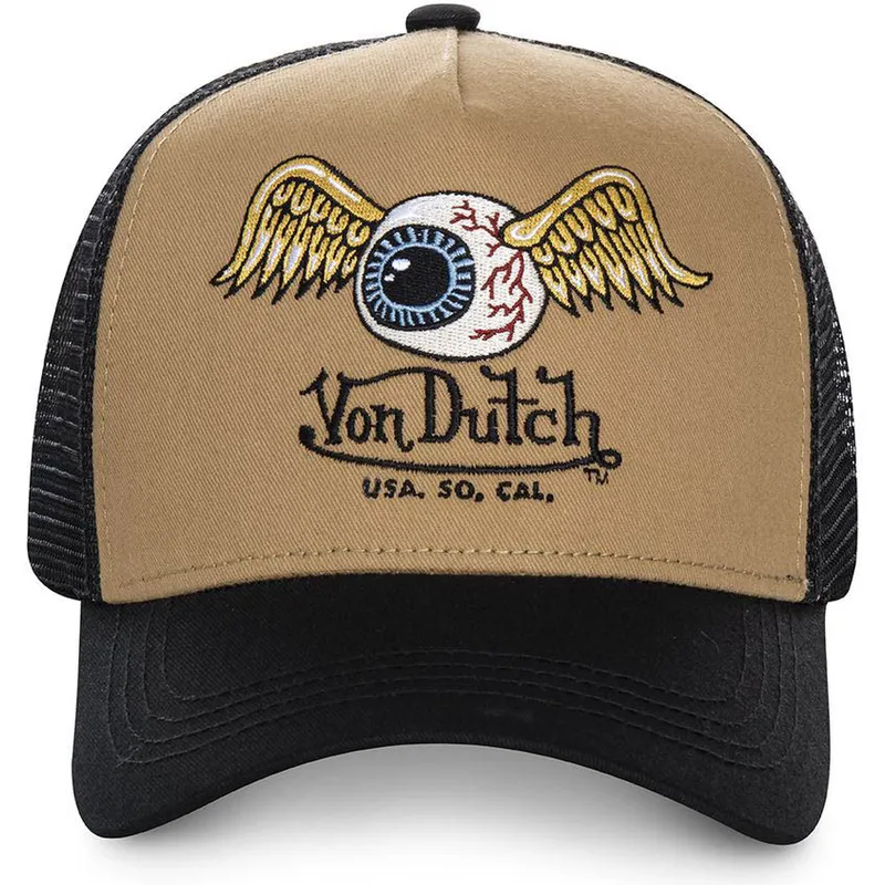 brun-og-sort-trucker-kasket-mou-fra-von-dutch