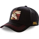sort-buet-snapback-coyote-coy3-looney-tunes-kasket-fra-capslab