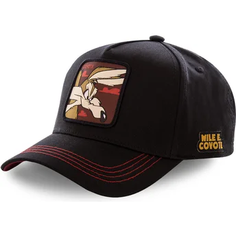 sort-buet-snapback-coyote-coy3-looney-tunes-kasket-fra-capslab