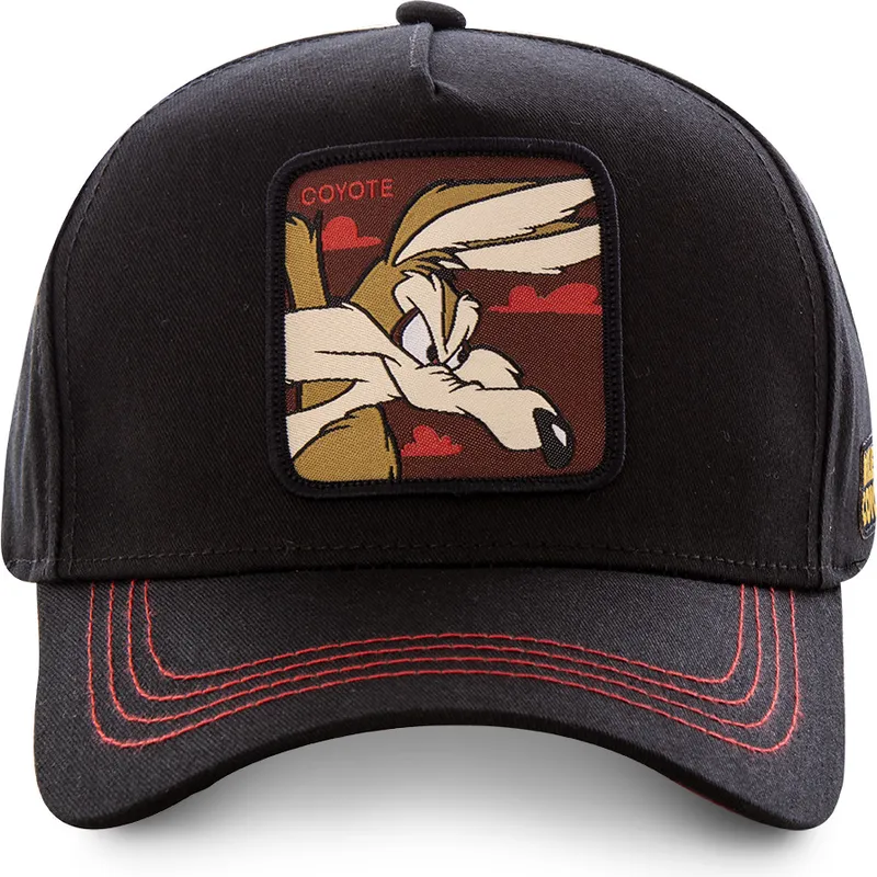 kasketter-buet-sort-snapback-coyote-looney-tunes-af-capslab