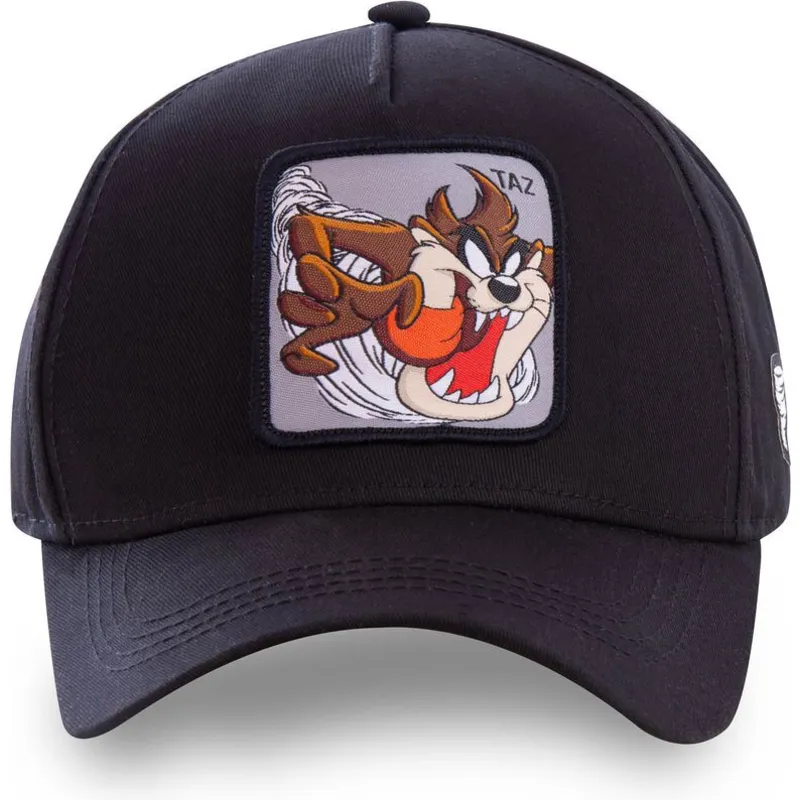 kasketter-buet-sort-snapback-diablo-tasmansk-djaevel-looney-tunes-af-capslab