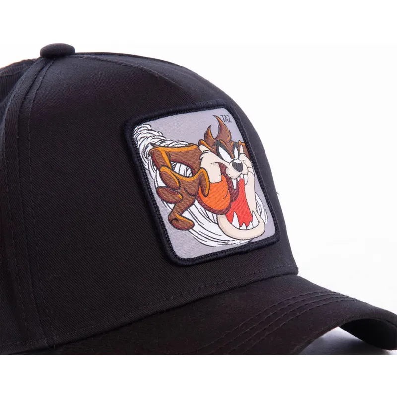 kasketter-buet-sort-snapback-diablo-tasmansk-djaevel-looney-tunes-af-capslab