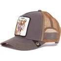 kasketter-buet-brun-snapback-the-farm-af-goorin-bros
