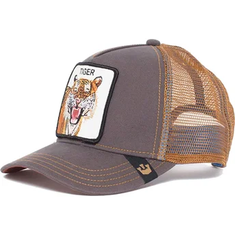 kasketter-buet-brun-snapback-the-farm-af-goorin-bros