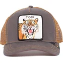 kasketter-buet-brun-snapback-the-farm-af-goorin-bros