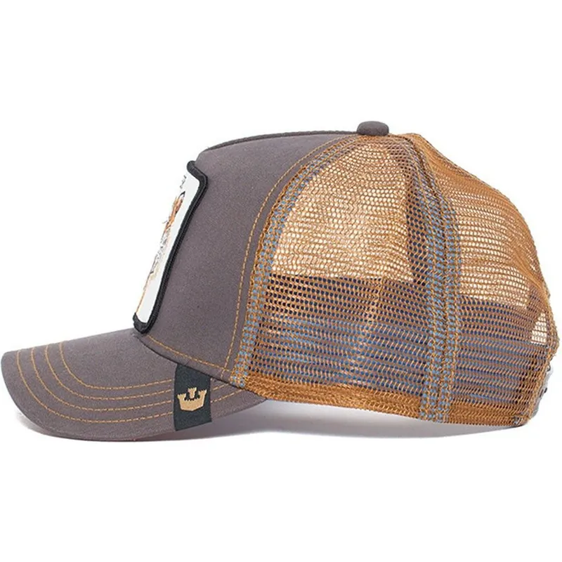 kasketter-buet-brun-snapback-the-farm-af-goorin-bros
