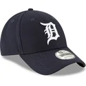 kasketter-buet-marinebla-justerbar-rem-9forty-the-league-fra-detroit-tigers-mlb-af-new-era
