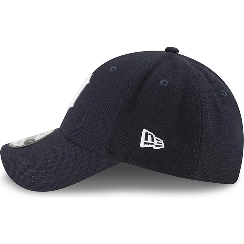 kasketter-buet-marinebla-justerbar-rem-9forty-the-league-fra-detroit-tigers-mlb-af-new-era