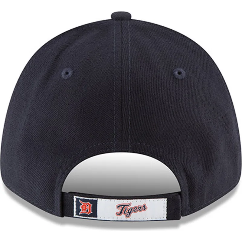 kasketter-buet-marinebla-justerbar-rem-9forty-the-league-fra-detroit-tigers-mlb-af-new-era