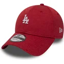 kasketter-buet-rod-justerbar-rem-9forty-shadow-tech-fra-los-angeles-dodgers-mlb-af-new-era