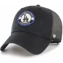 sort-los-angeles-dodgers-mlb-clean-up-porter-trucker-kasket-fra-47-brand