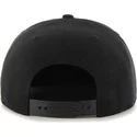 sort-flad-snapback-kasket-captain-no-shot-fra-los-angeles-kings-nhl-fra-47-brand