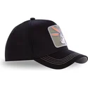 sort-snapback-kasket-med-buet-skygge-bugs-bunny-bun3-looney-tunes-fra-capslab