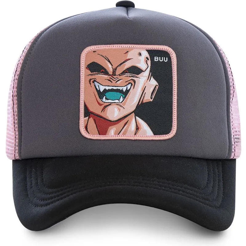 kasketter-buet-gra-snapback-kid-buu-dragon-ball-af-capslab kasketter-buet-gra-snapback-kid-buu-dragon-ball-af-capslab