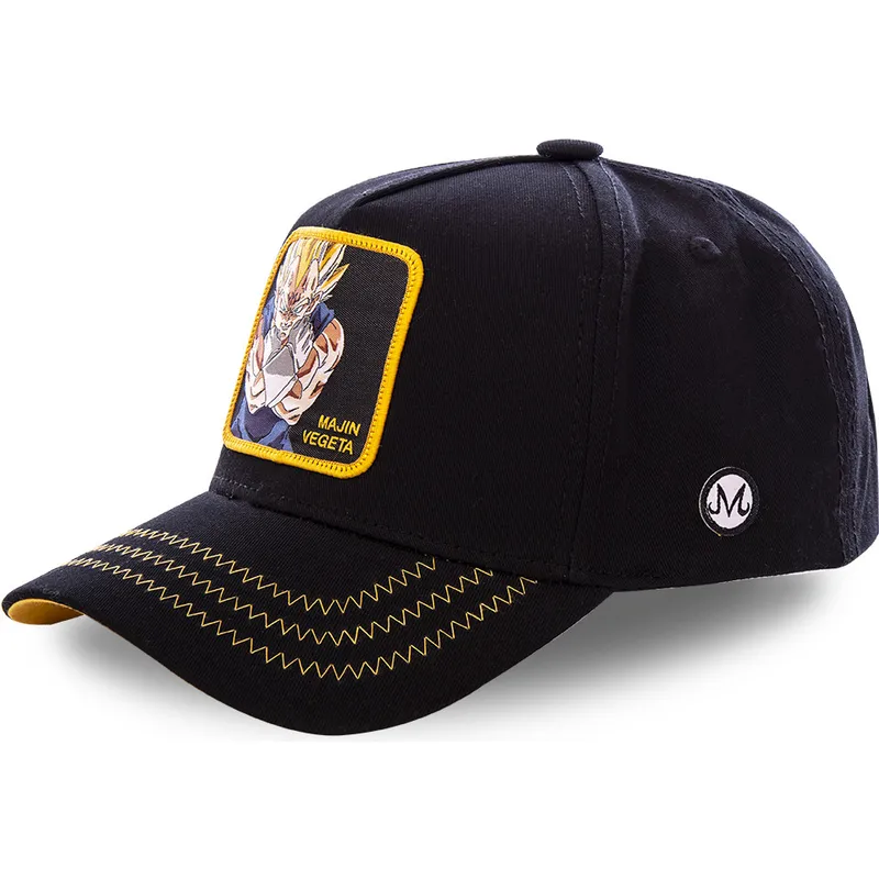 kasketter-buet-sort-snapback-vegeta-dragon-ball-af-capslab