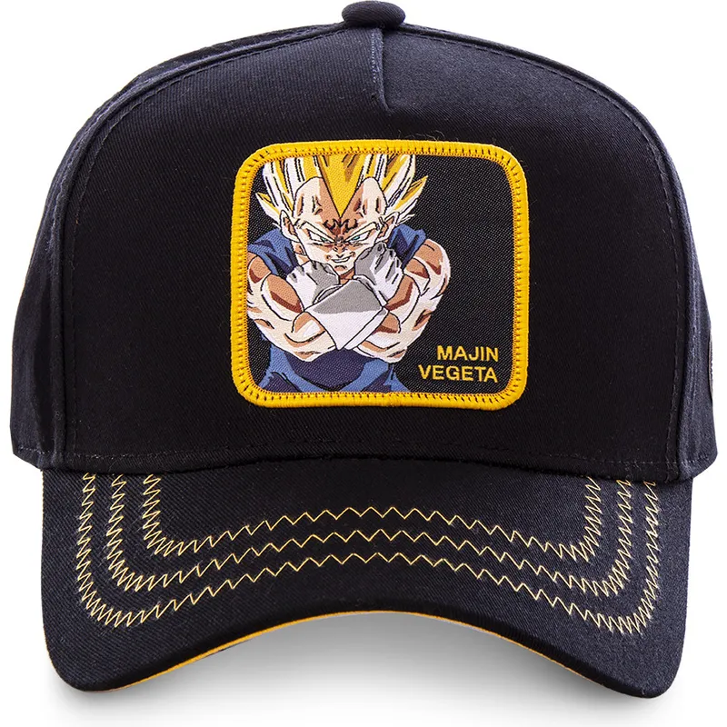 kasketter-buet-sort-snapback-vegeta-dragon-ball-af-capslab