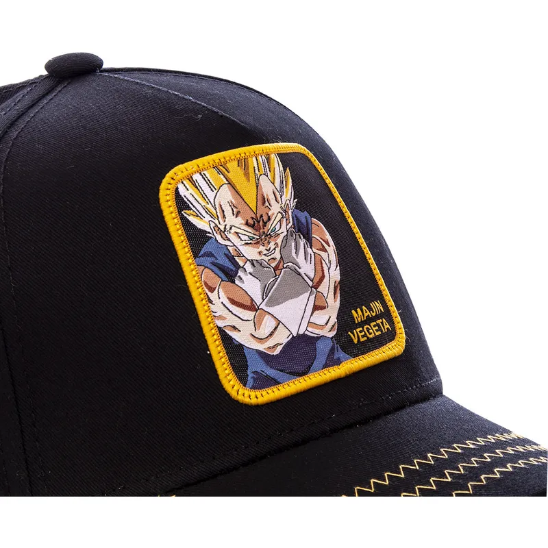 kasketter-buet-sort-snapback-vegeta-dragon-ball-af-capslab