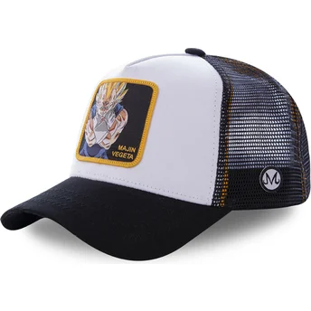 hvid-og-sort-majin-vegeta-mv4-dragon-ball-trucker-kasket-fra-capslab