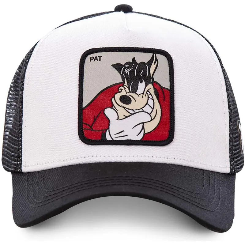kasketter-buet-hvid-snapback-pete-pata-palo-disney-af-capslab