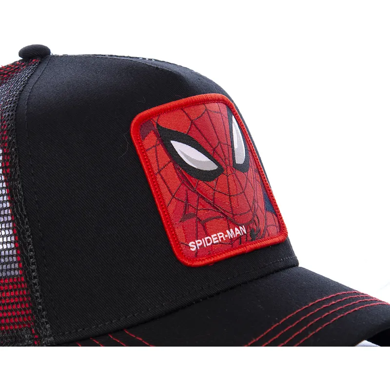 kasketter-buet-sort-snapback-spider-man-marvel-comics-af-capslab kasketter-buet-sort-snapback-spider-man-marvel-comics-af-capslab