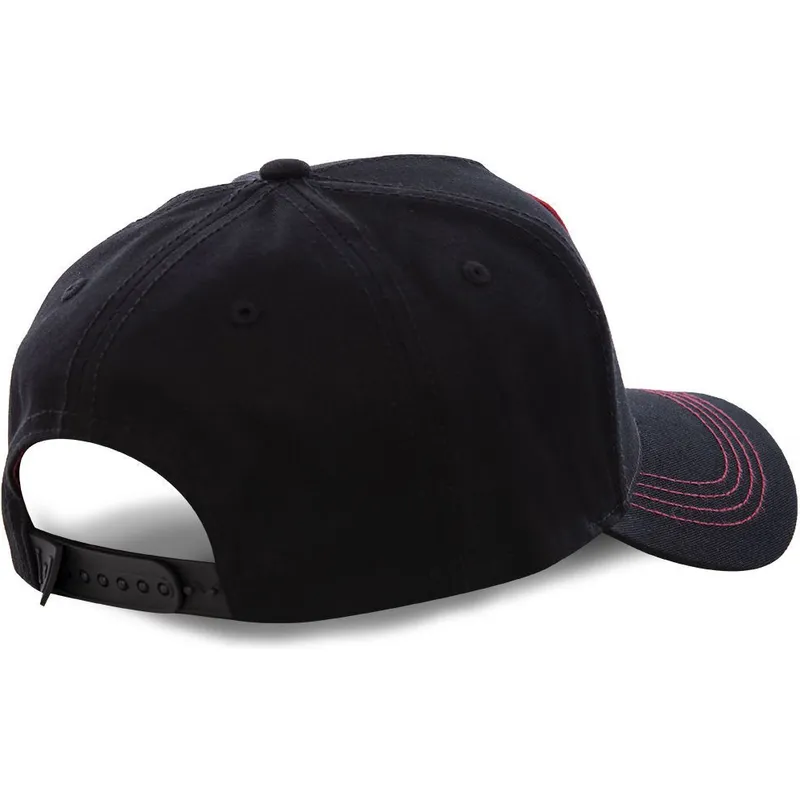 kasketter-buet-sort-snapback-spider-man-marvel-comics-af-capslab