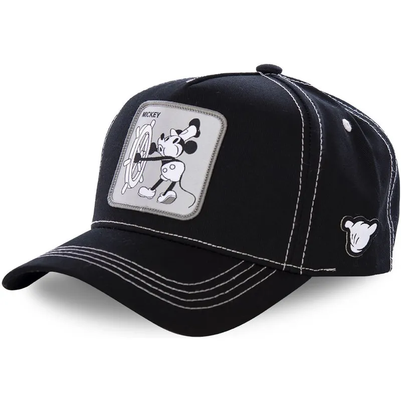 kasketter-buet-sort-snapback-mickey-mouse-disney-af-capslab