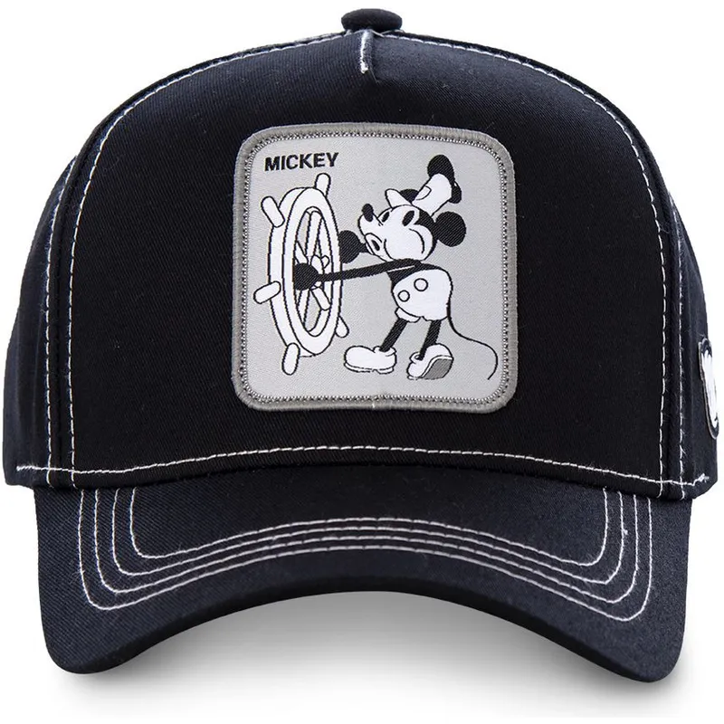 kasketter-buet-sort-snapback-mickey-mouse-disney-af-capslab