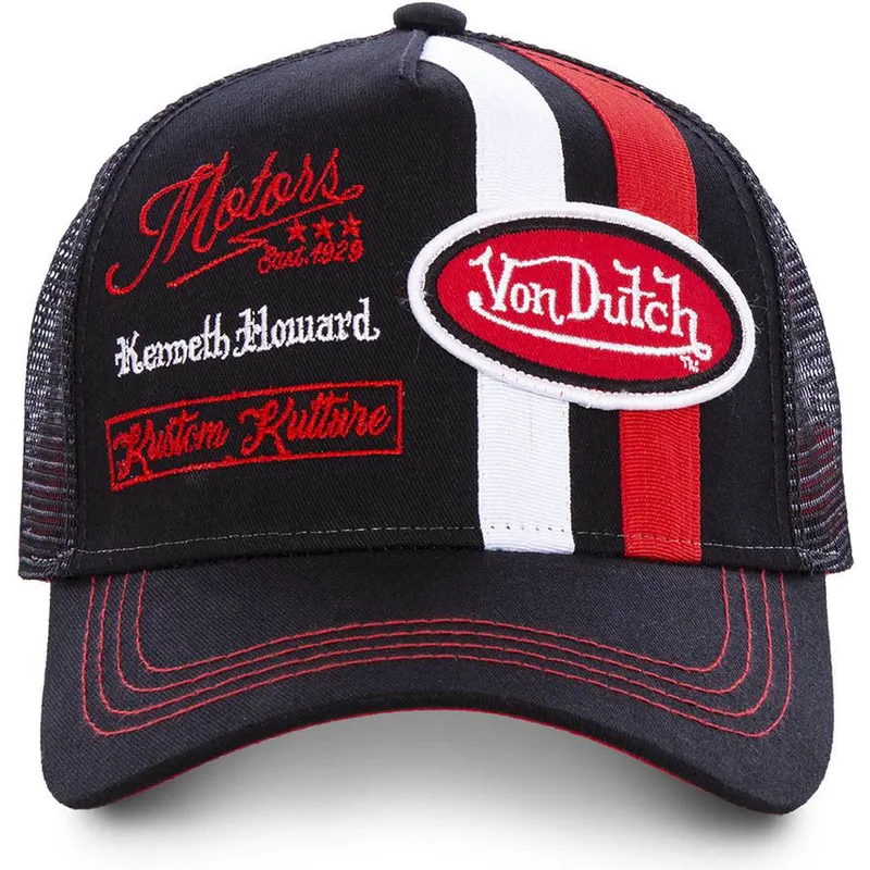kasketter-buet-sort-snapback-af-von-dutch