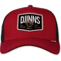 kasketter-buet-rod-snapback-af-djinns