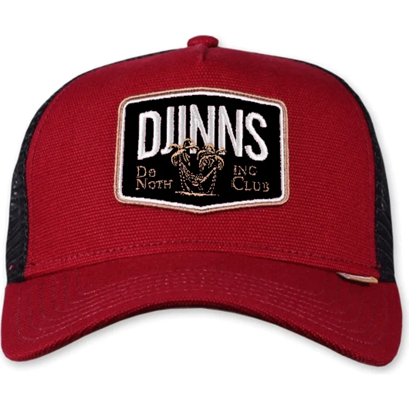 kasketter-buet-rod-snapback-af-djinns