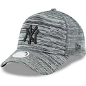 new-era-new-york-yankees-mlb-9forty-engineered-fit-justerbar-gra-buet-kasket-med-sort-logo