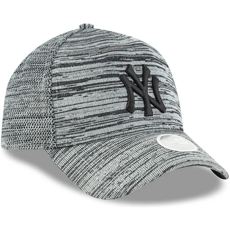kasketter-buet-gra-snapback-ajustable-negro-9forty-engineered-fit-fra-new-york-yankees-mlb-af-new-era