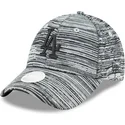 kasketter-buet-gra-justerbar-rem-negro-9forty-engineered-fit-fra-los-angeles-dodgers-mlb-af-new-era