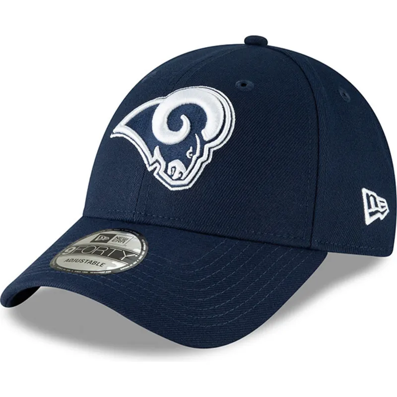 kasketter-buet-bla-justerbar-rem-9forty-the-league-fra-los-angeles-rams-nfl-af-new-era