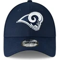 justerbar-bla-buet-kasket-9forty-the-league-los-angeles-rams-nfl-fra-new-era
